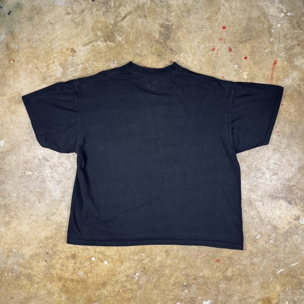 Vintage Hard Rock Cafe Atlanta T-Shirt Men's XL Black USA Made 90s Neon Logo Tee - Picture 5 of 9